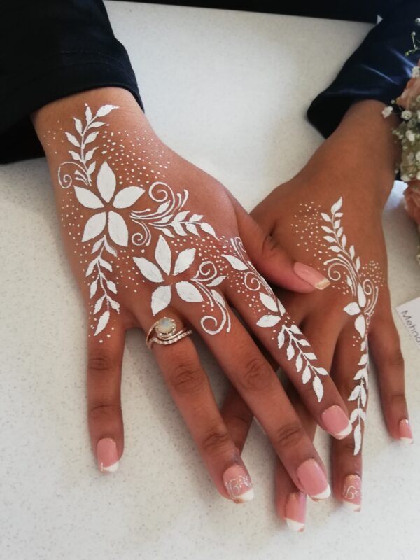 White Henna Cone - Image 5